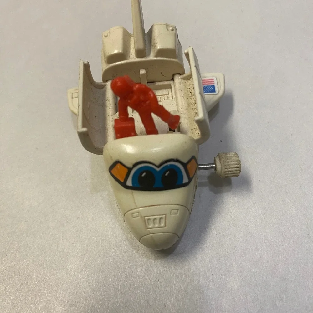 Vintage Tomy NASA Space Shuttle Astronaut Wind Up Toy Figurine Space Astronomy